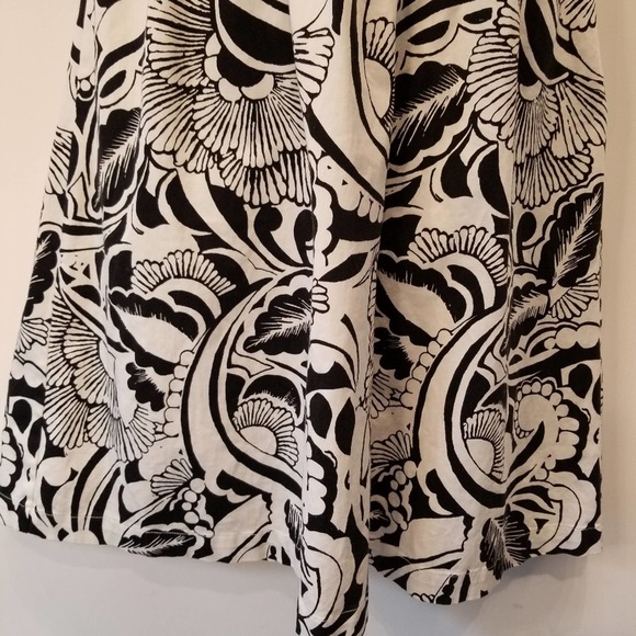 A New Approach Black & White Halter Dress 10 - Picture 7 of 10